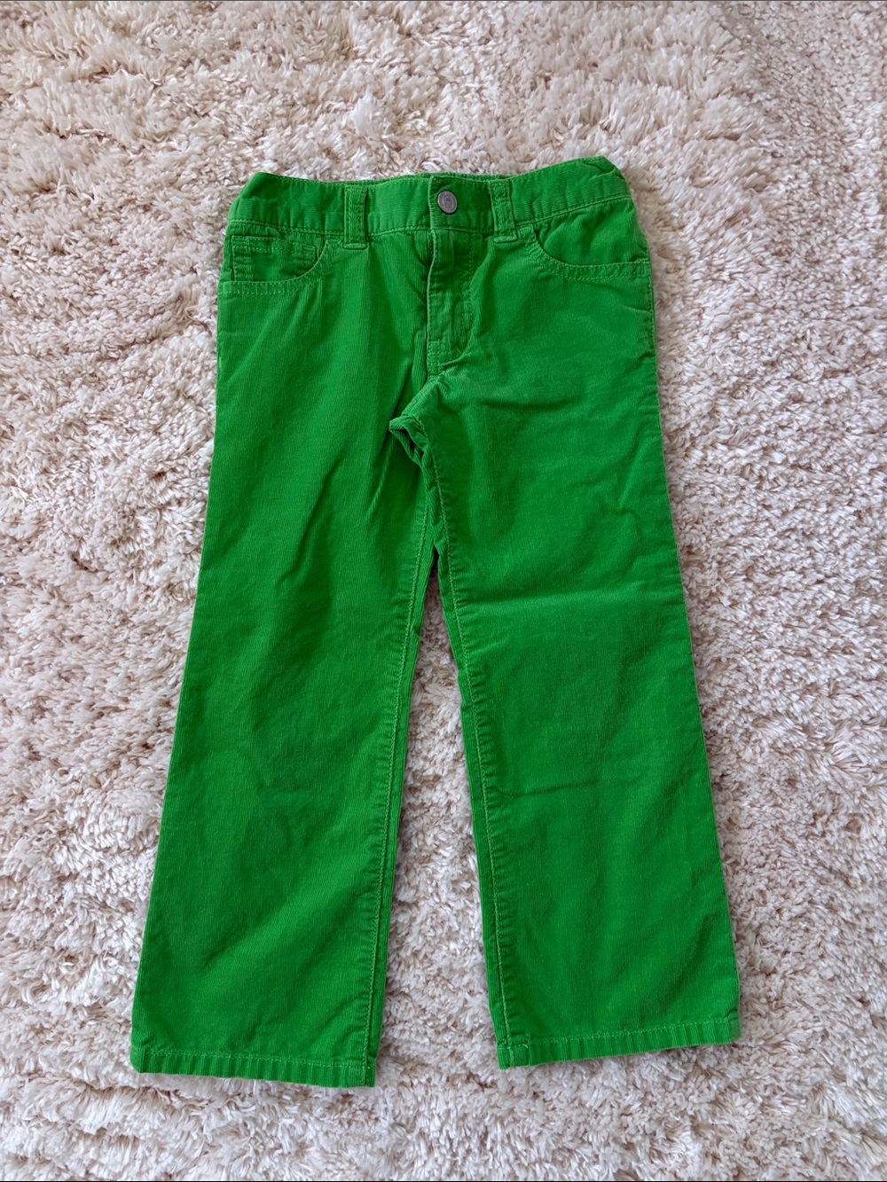 Lilly Pulitzer Girls’ Green Corduroy Pants